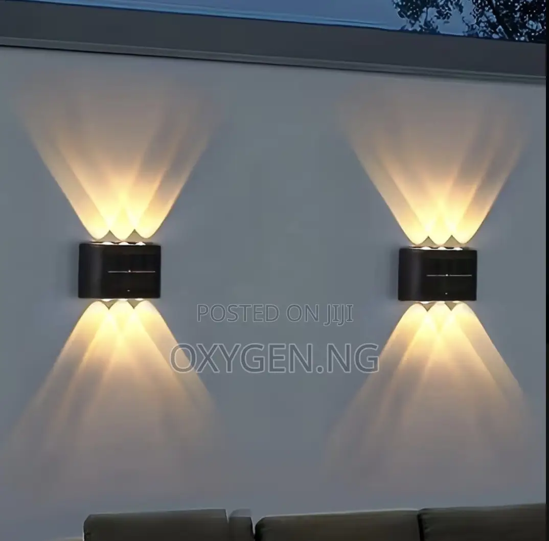 2 Set of Wall Lights (Rechargeable and Solar Available)