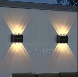 2 Set of Wall Lights (Rechargeable and Solar Available)