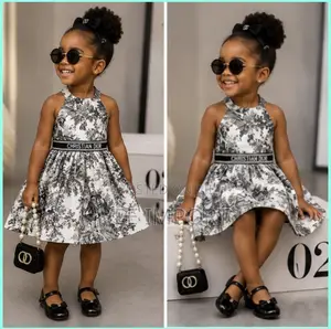 Kids Two Piece Luxury Skirt Set