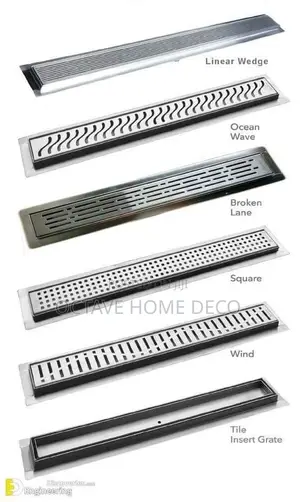60 Cm Matte Black Linear Floor Drain