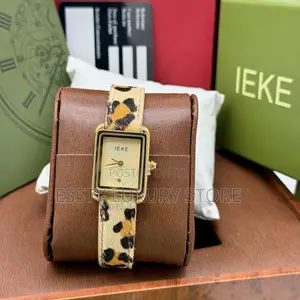 High Quality Luxury IEKE Rectangular Tank (Leopard Skin Leather)
