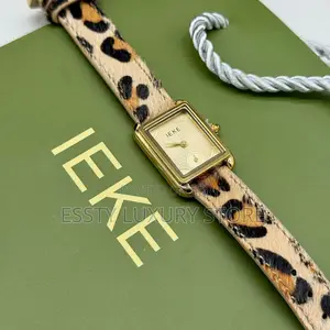High Quality Luxury IEKE Rectangular Tank (Leopard Skin Leather)