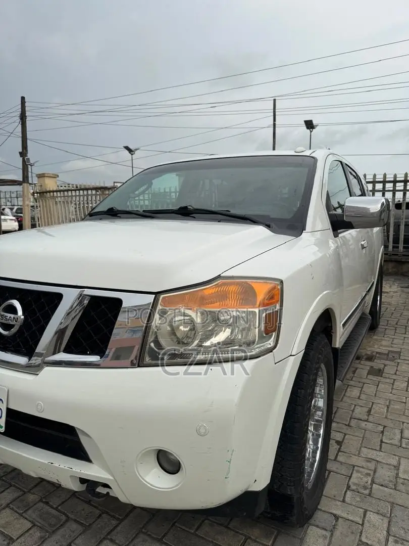 Nissan Armada Platinum 2012 White