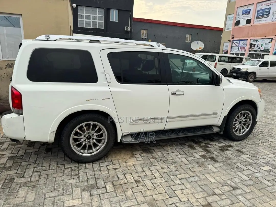 Nissan Armada Platinum 2012 White