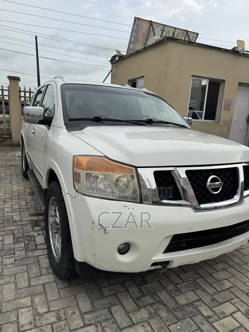 Nissan Armada Platinum 2012 White