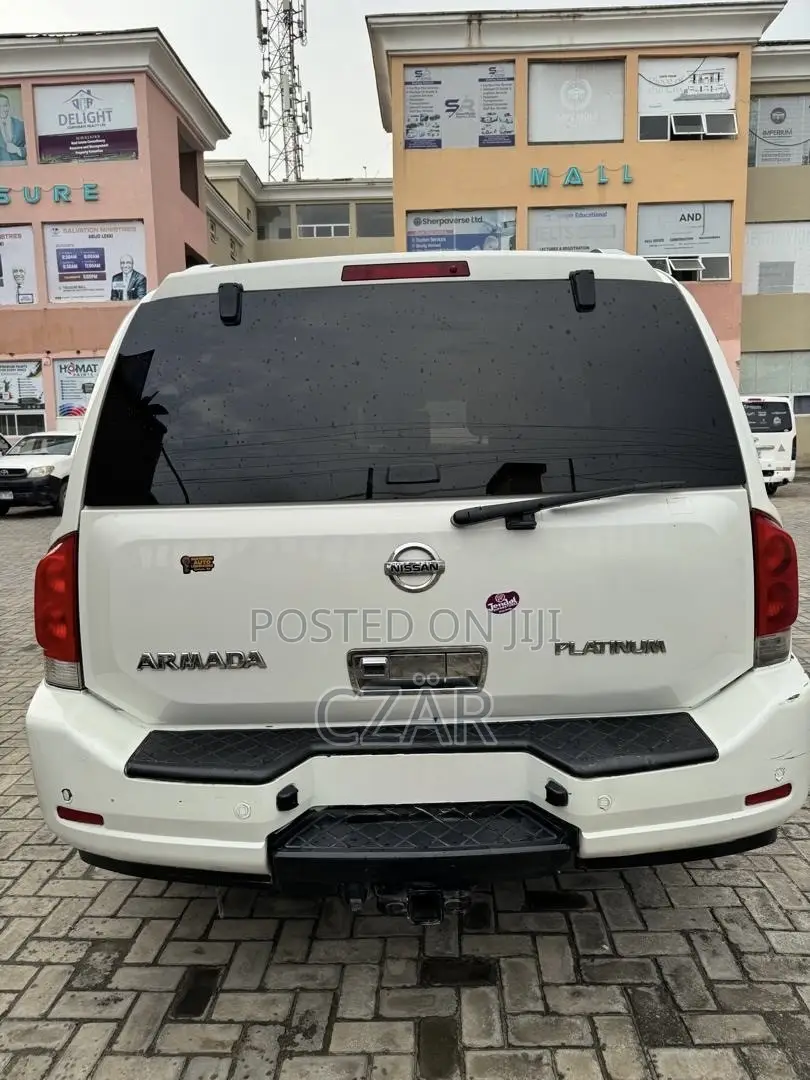 Nissan Armada Platinum 2012 White