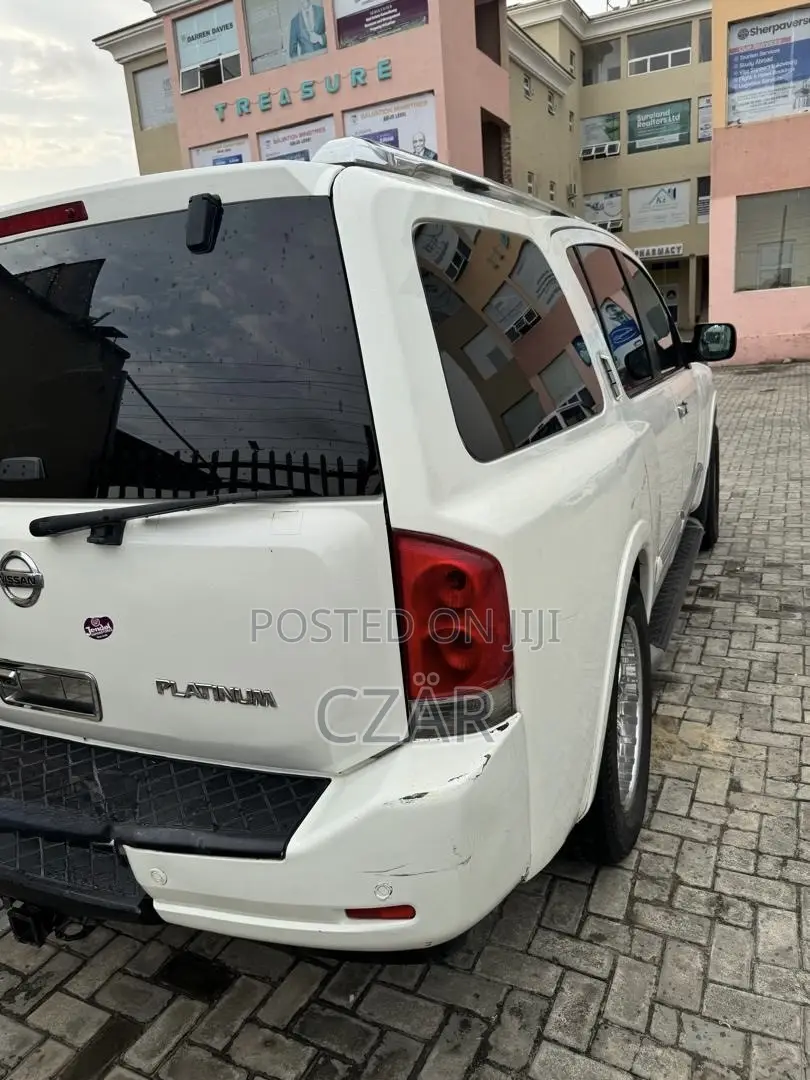Nissan Armada Platinum 2012 White