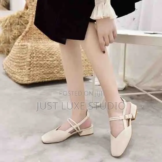 Women’s Low Heel Sling Back Shoes