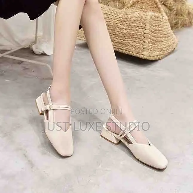 Women’s Low Heel Sling Back Shoes