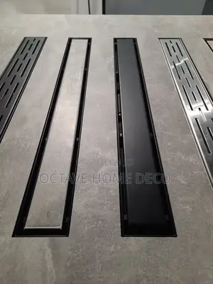 100cm Matte Black Linear Floor Drain | Floor Drain