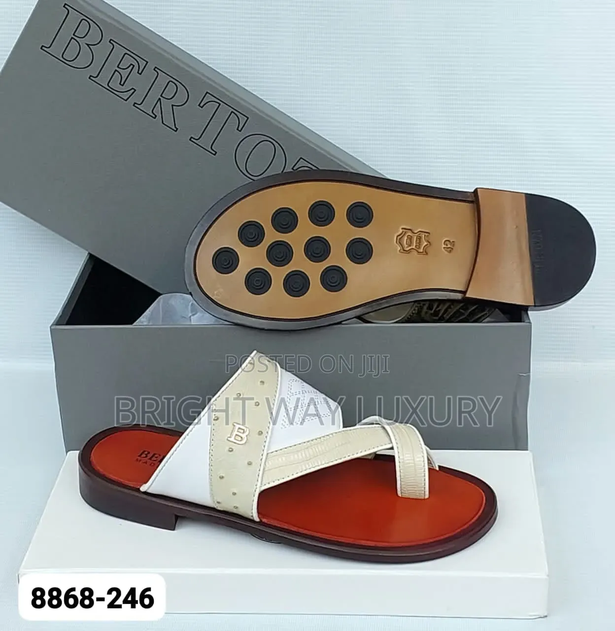 Luxury Quality Bertozzi Slide for Men