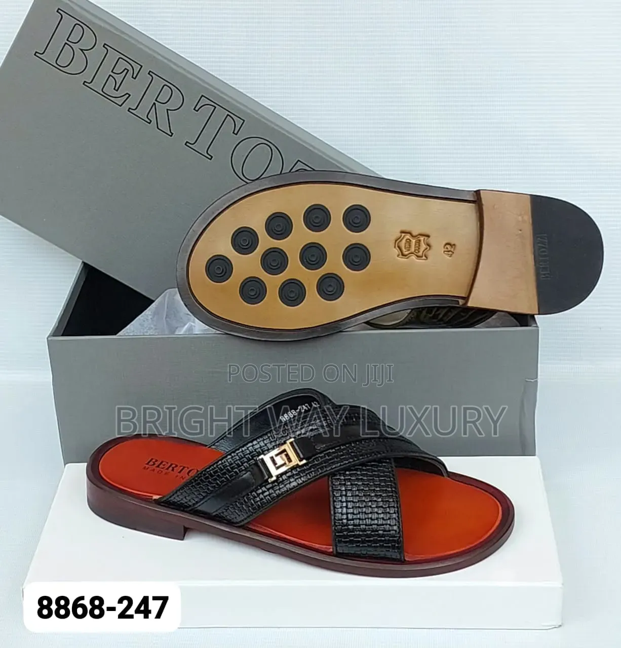 Luxury Quality Bertozzi Slide for Men