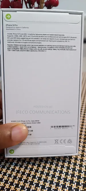New Apple iPhone 14 Pro 256 GB Gold