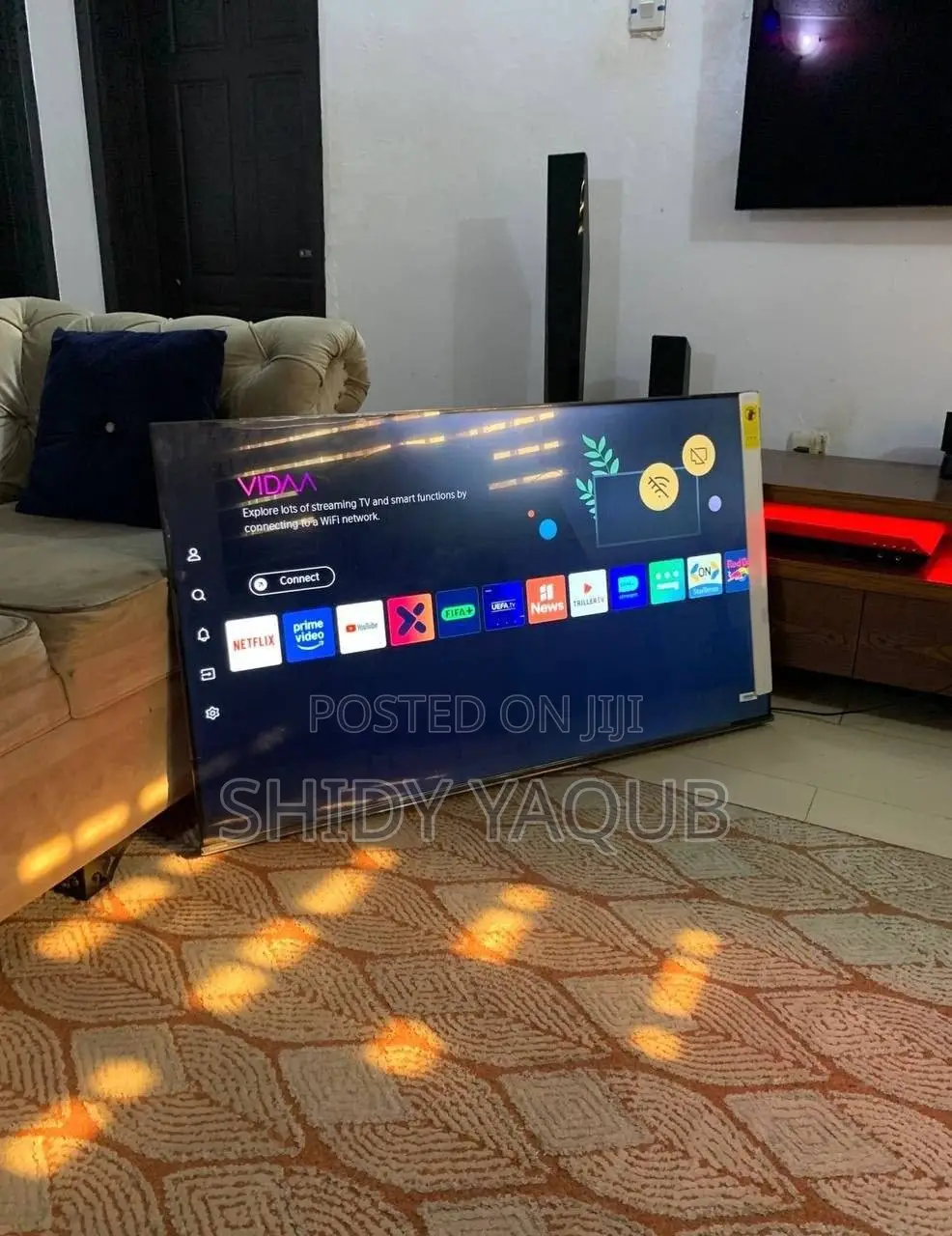 55Inches Hisense 4K Smart Frameless TV With Magic Remote