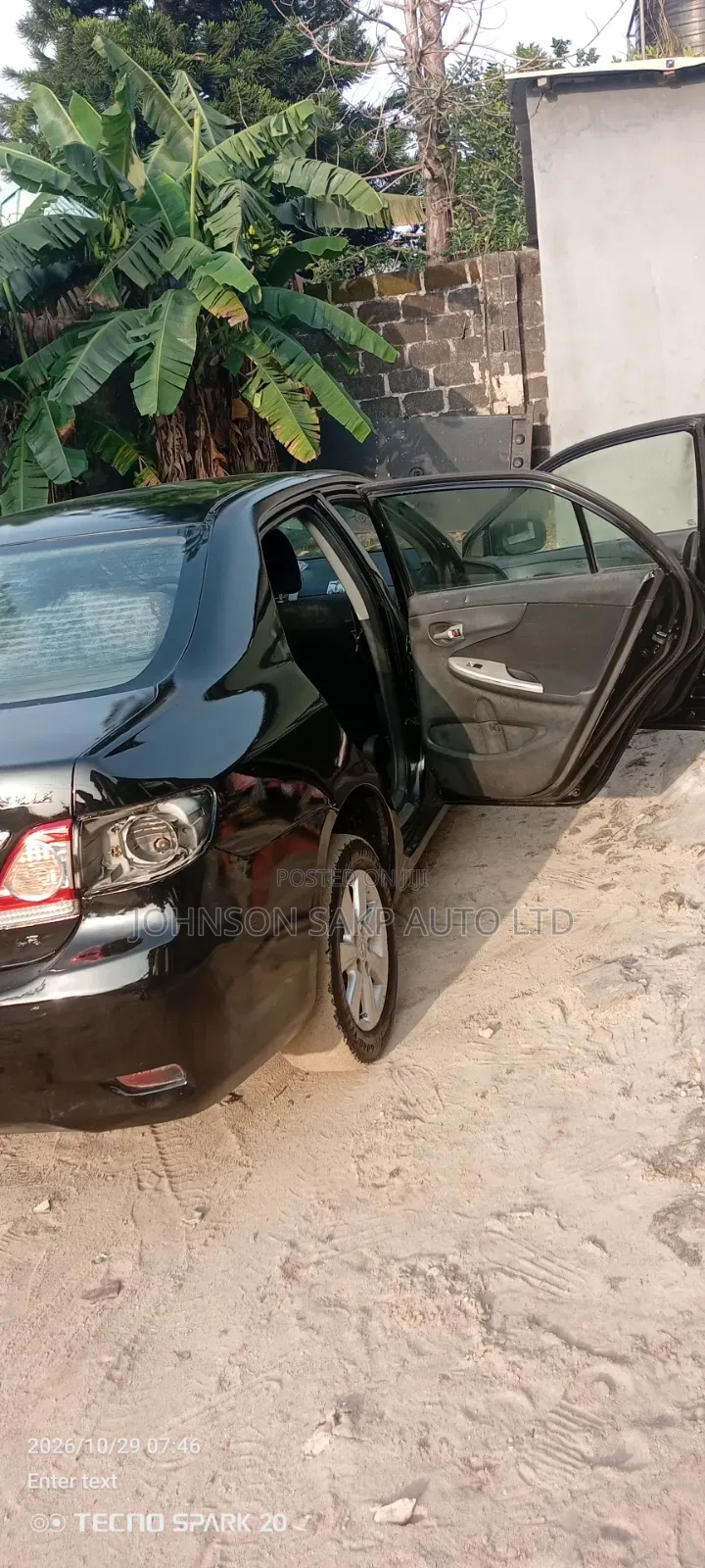 Toyota Corolla 2009 Black