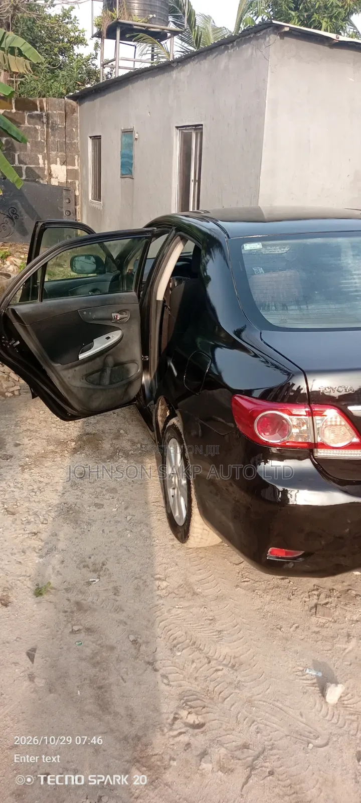 Toyota Corolla 2009 Black