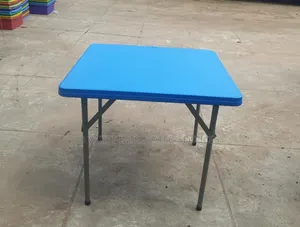 Restaurants Table With Metal Leg