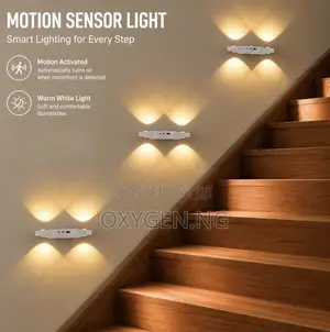 2 Set of Wall Lights (Rechargeable and Solar Available)