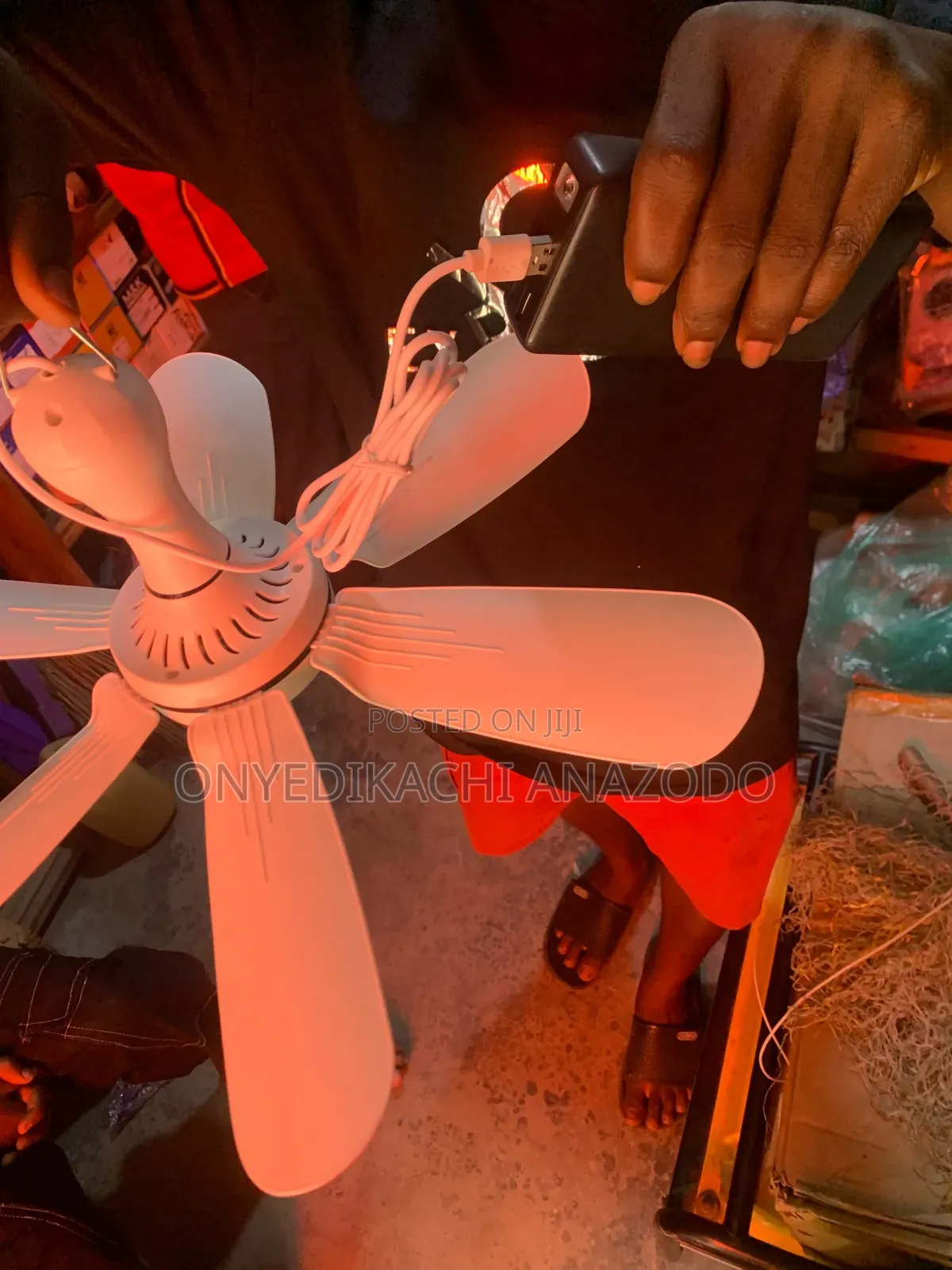 Portable USB Ceiling Fan