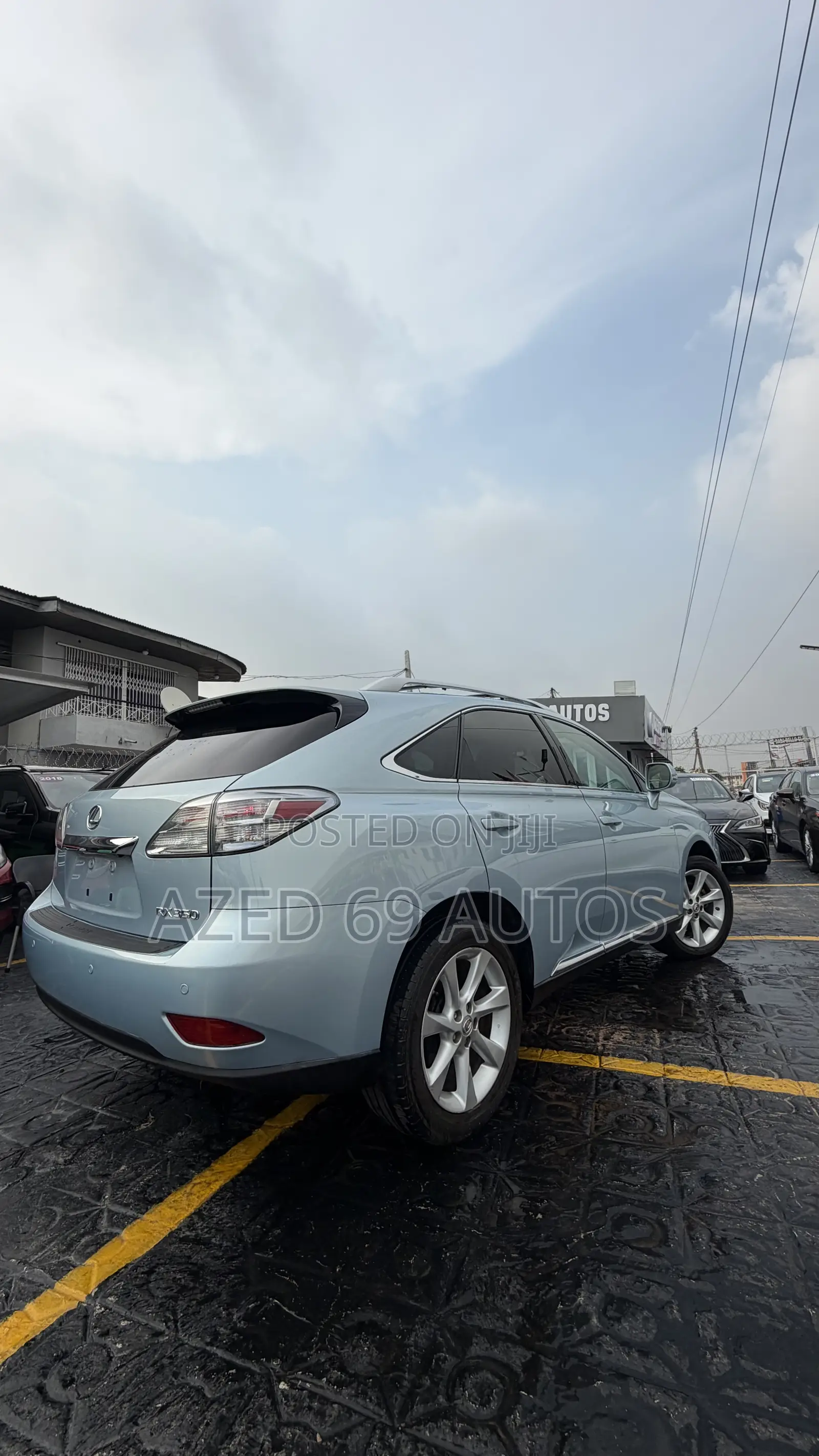 Lexus RX 350 2011 Blue