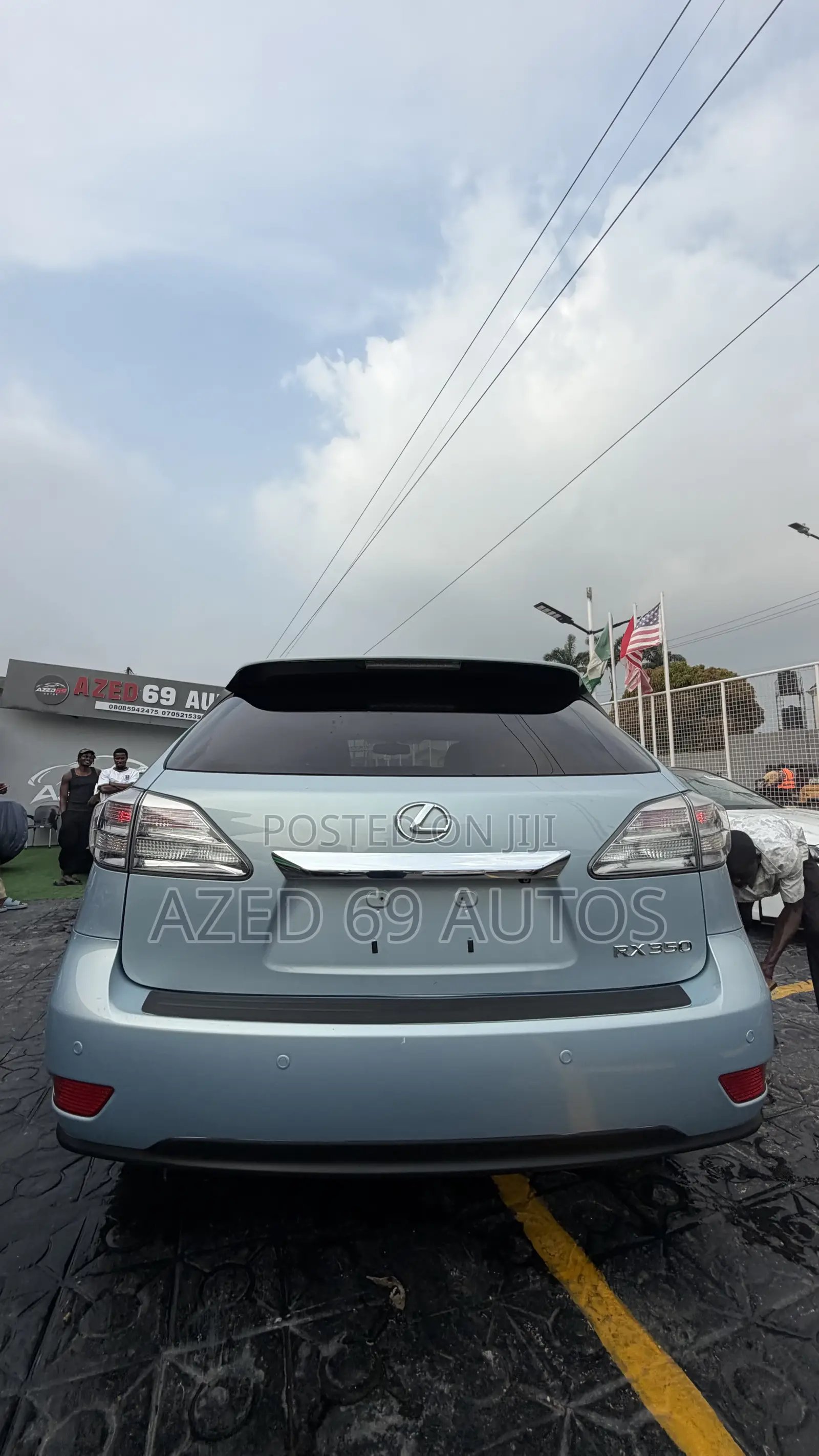 Lexus RX 350 2011 Blue