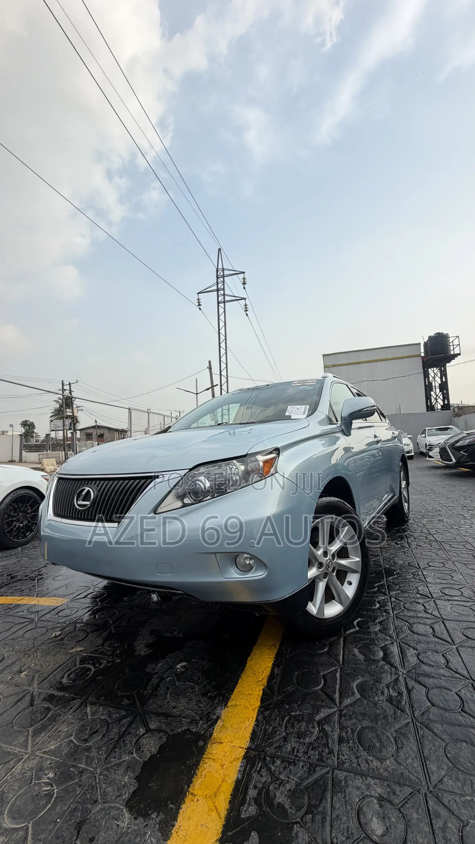 Lexus RX 350 2011 Blue