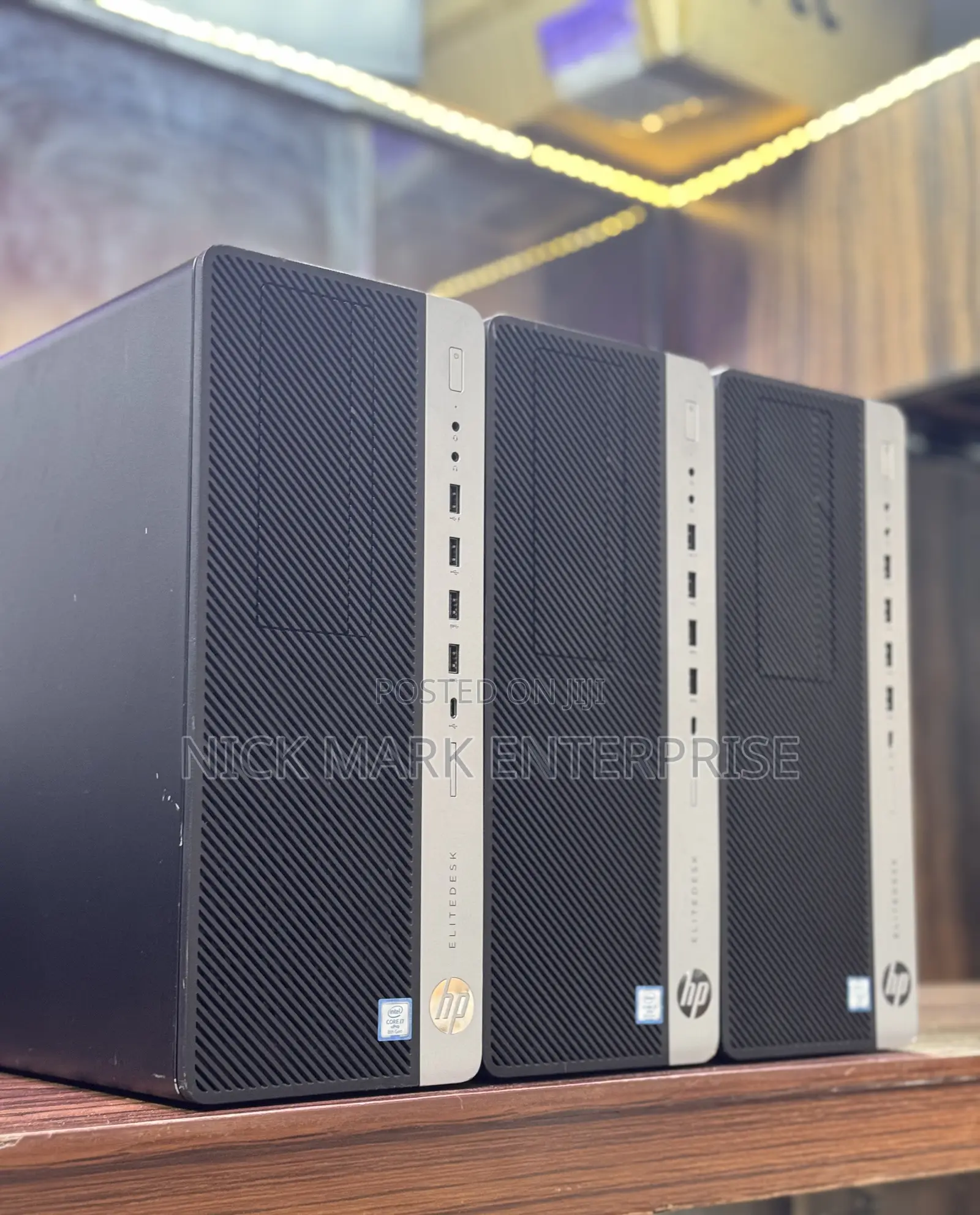 Desktop Computer HP EliteDesk 800 G4 8GB Intel Core i7 SSD 256GB