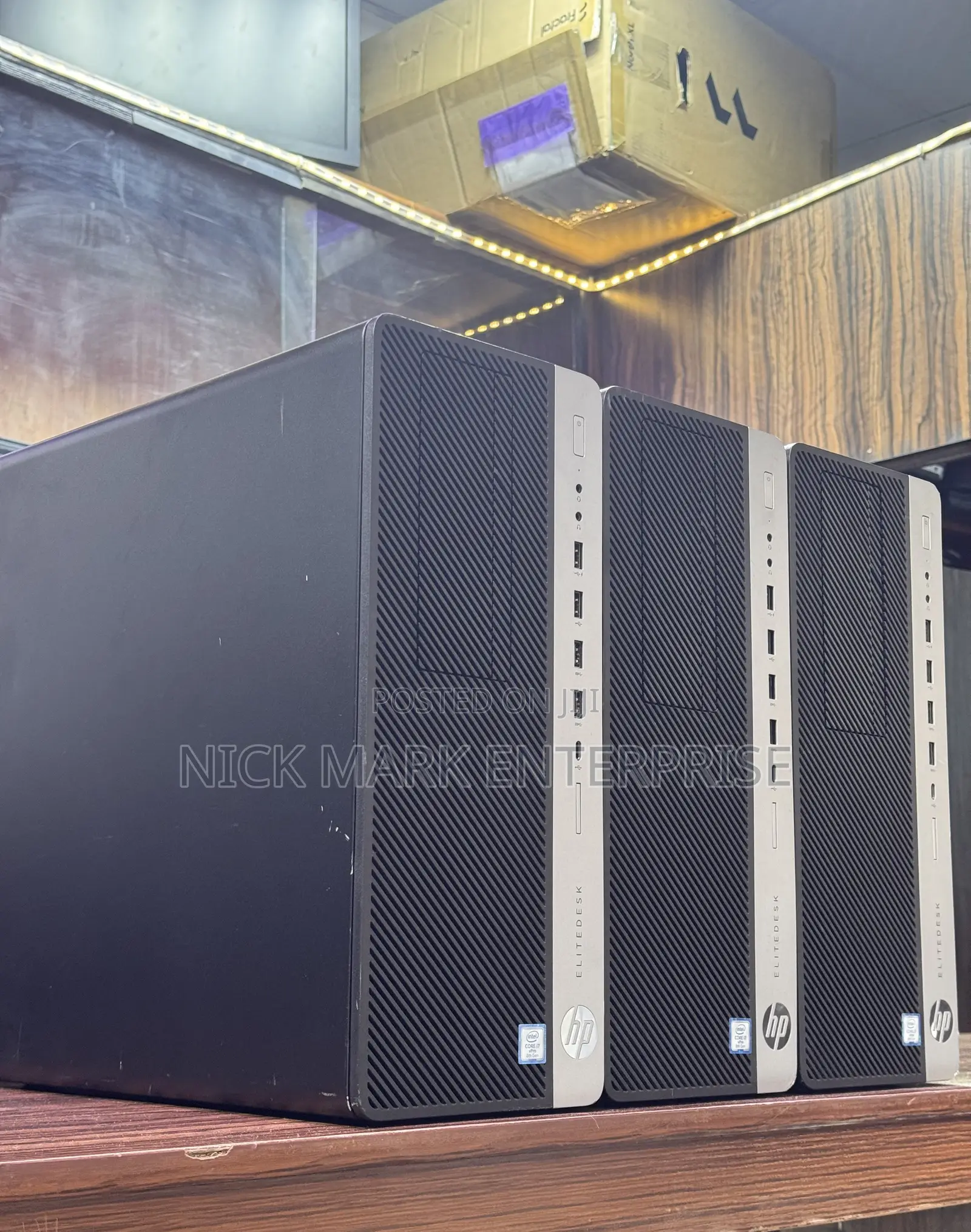 Desktop Computer HP EliteDesk 800 G4 8GB Intel Core i7 SSD 256GB