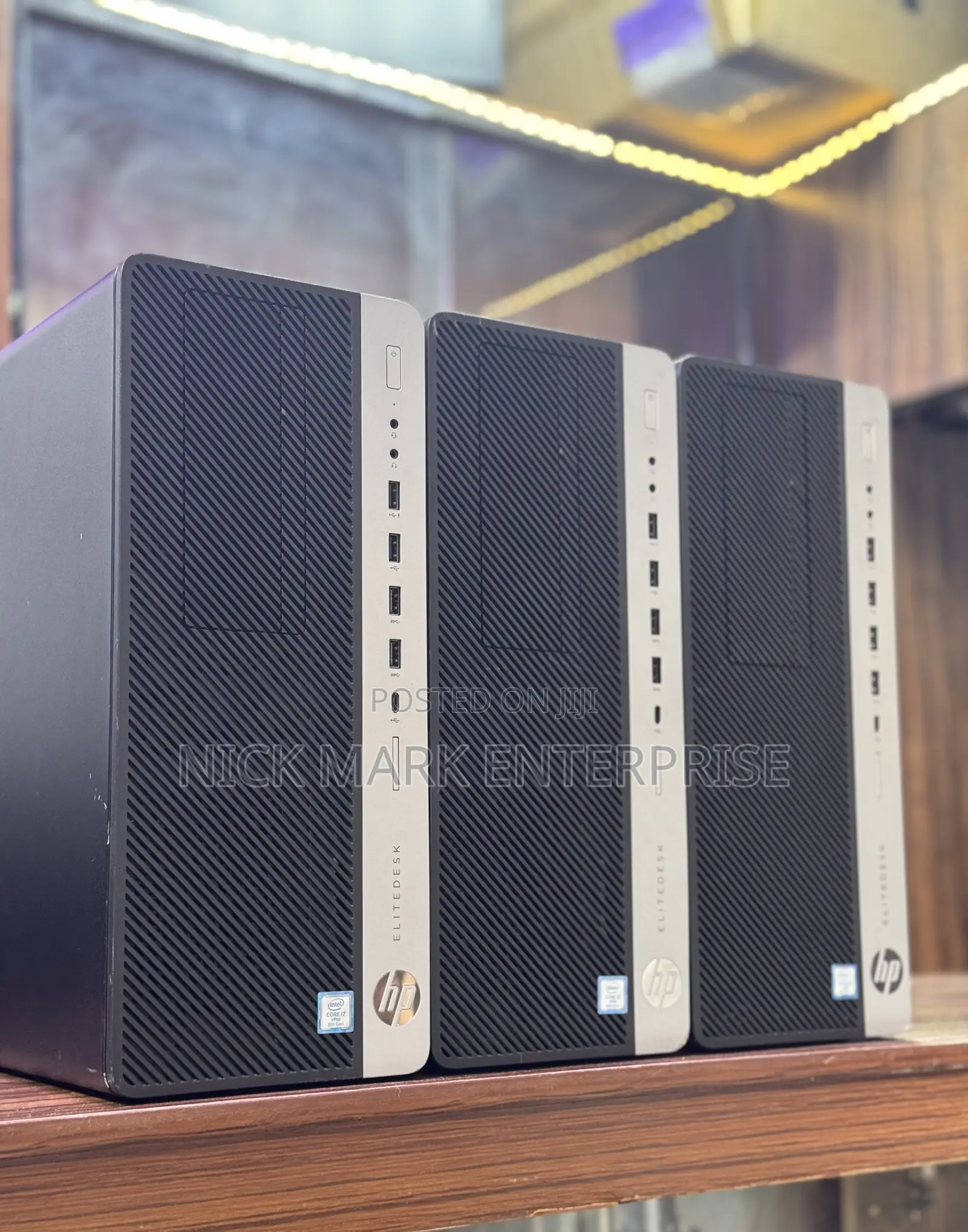 Desktop Computer HP EliteDesk 800 G4 8GB Intel Core i7 SSD 256GB