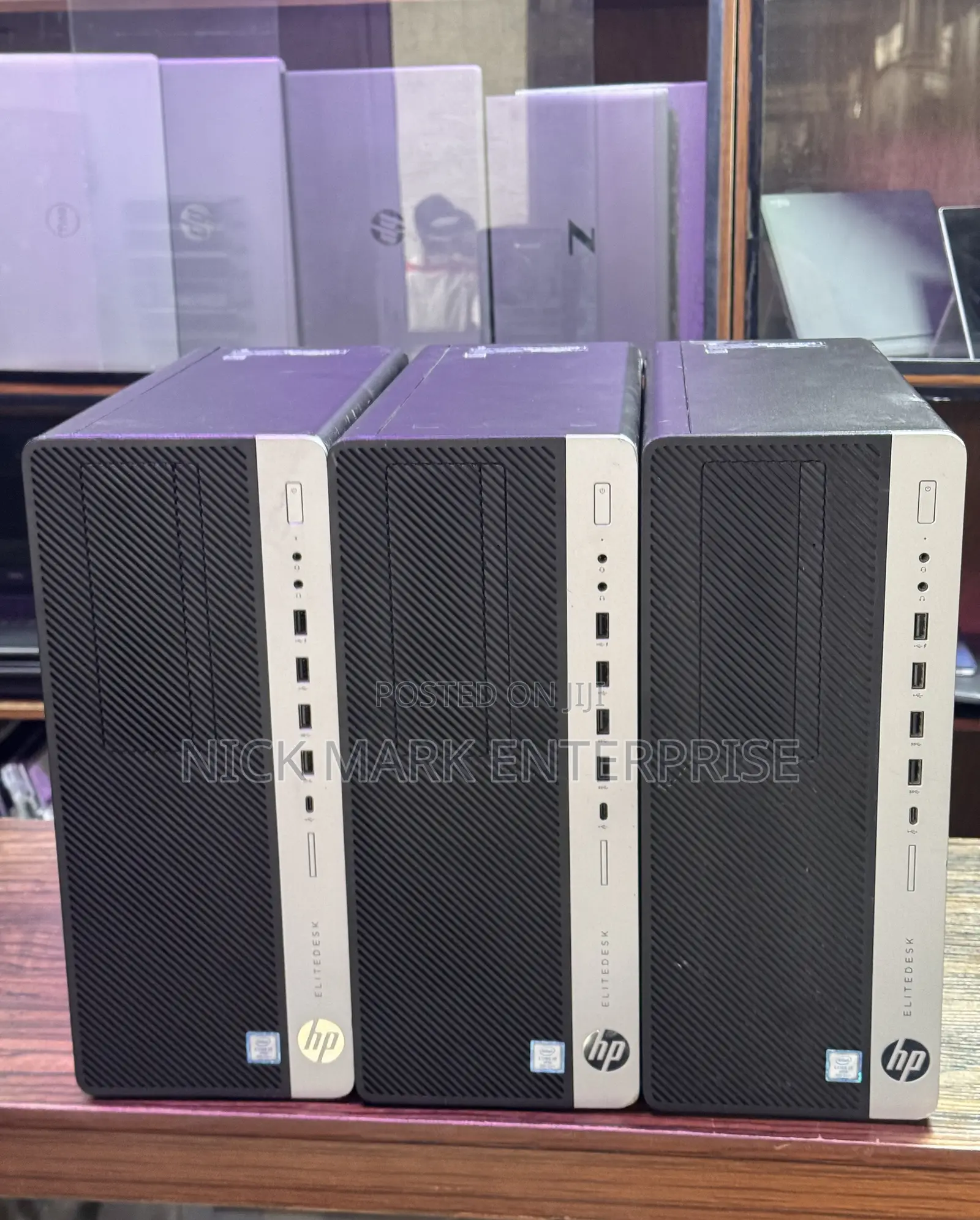 Desktop Computer HP EliteDesk 800 G4 8GB Intel Core i7 SSD 256GB