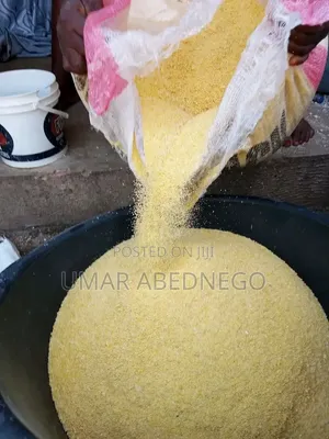 Original Ankpa Yellow Garri 100kg - Dry, Clean - Lagos