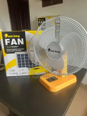 Sun King Solar Fan Nigeria | Powerful Cooling Fast Delivery Lagos