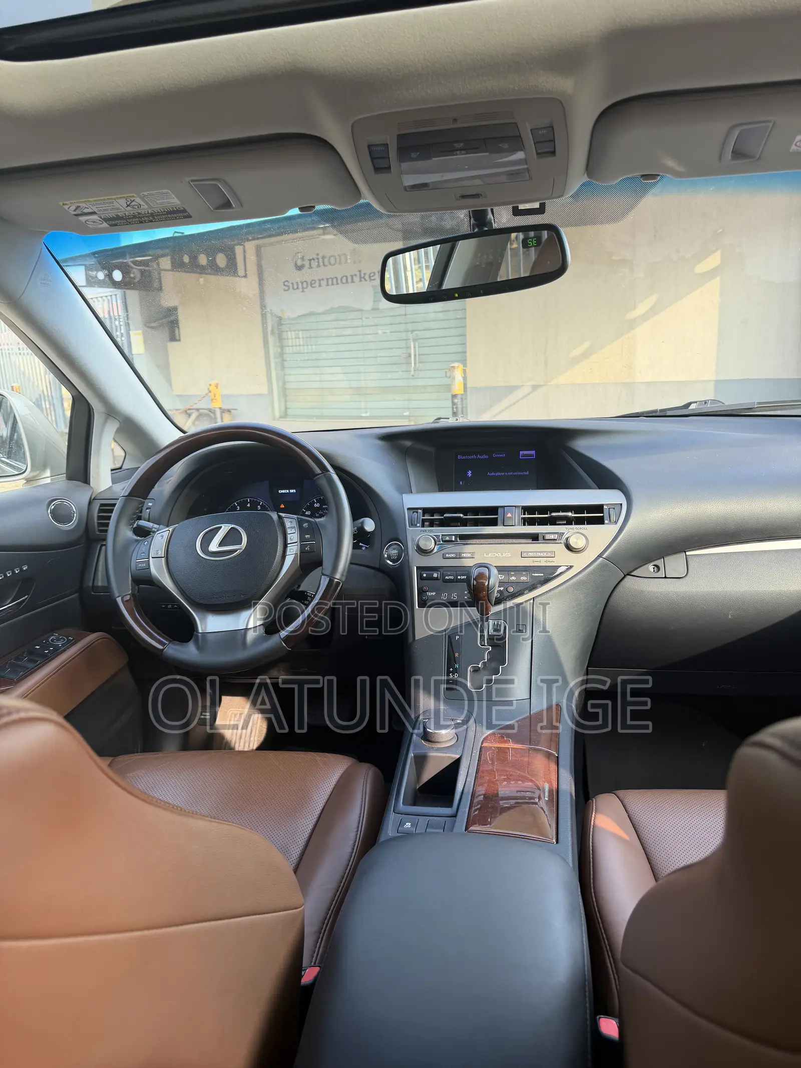 Lexus RX 350 AWD 2015 Gold