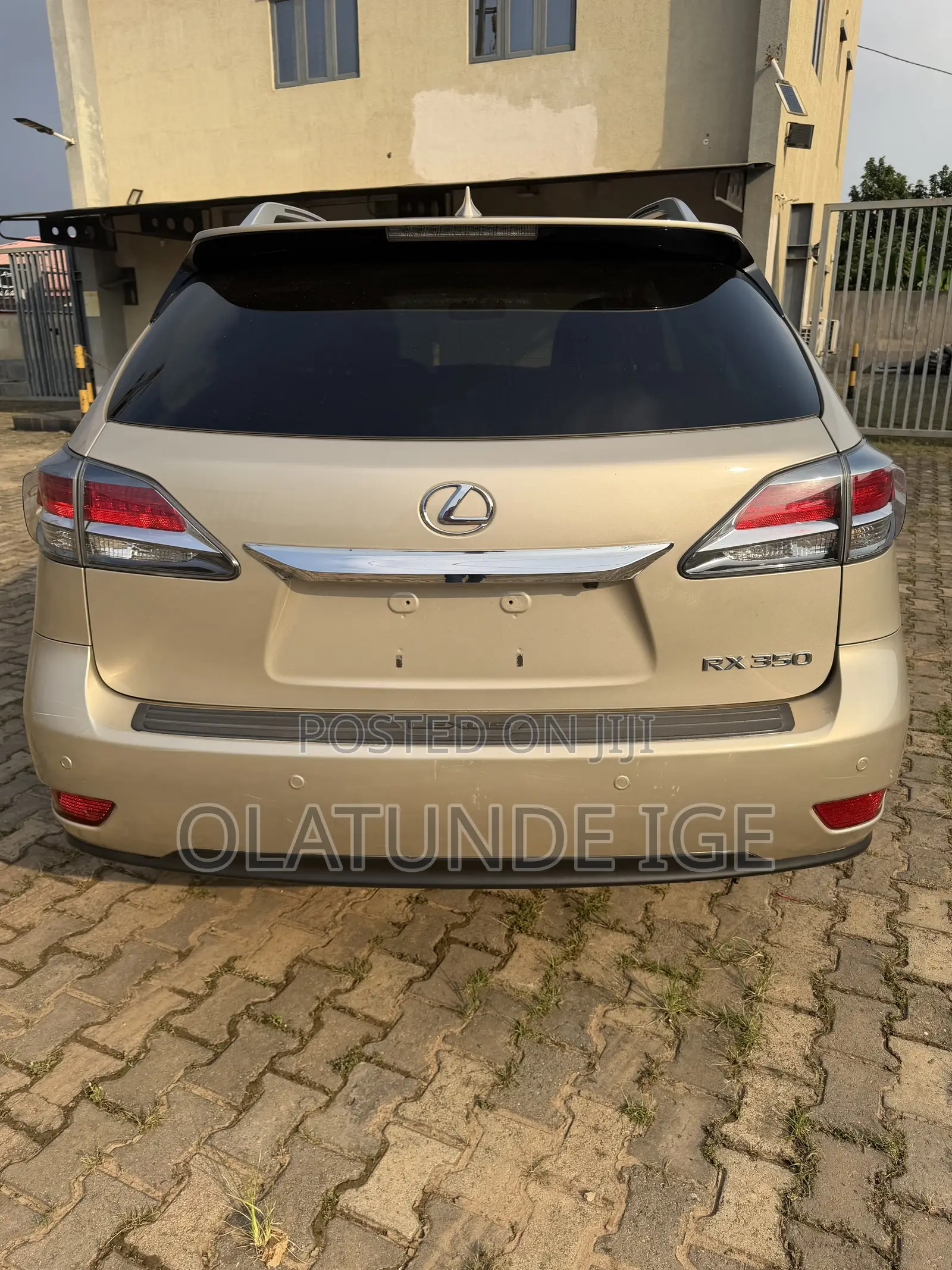 Lexus RX 350 AWD 2015 Gold