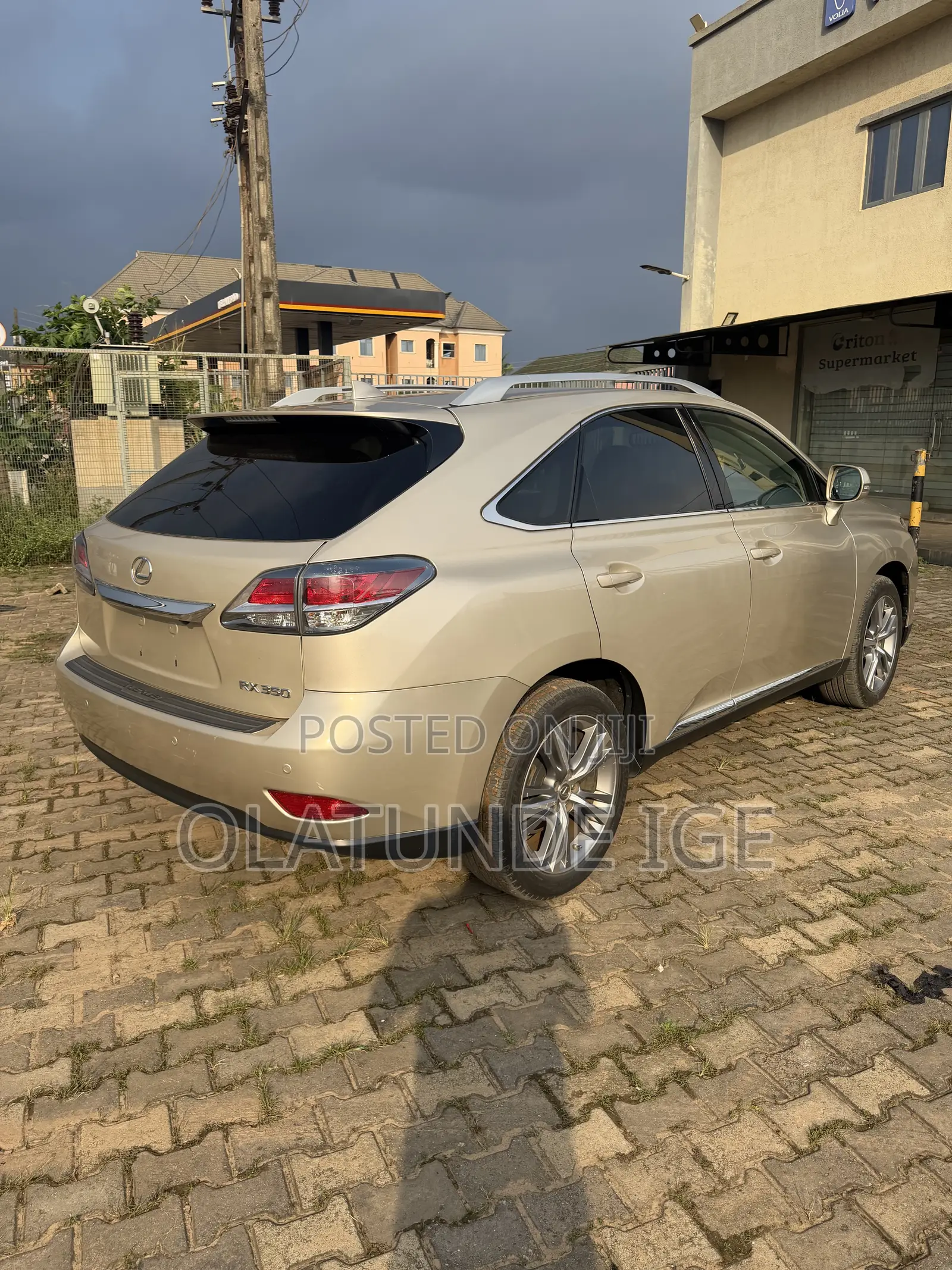Lexus RX 350 AWD 2015 Gold