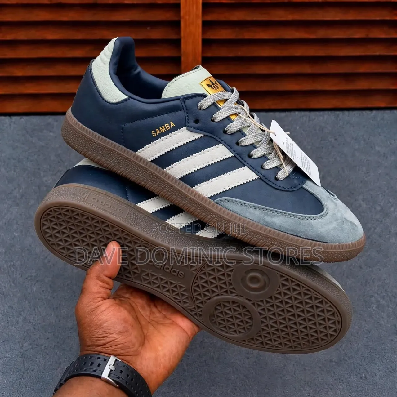 Adidas Samba OG Night Navy / Cream White