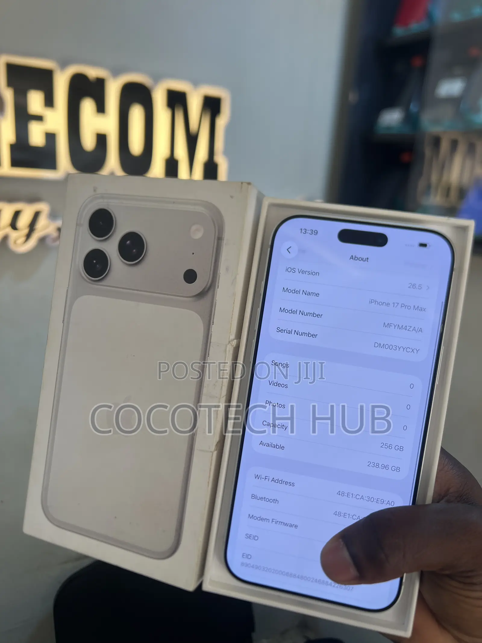 Apple iPhone 17 Pro Max 256 GB Silver