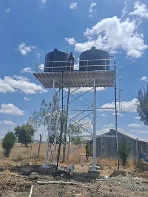 Elevated Water Tank Stand Construction