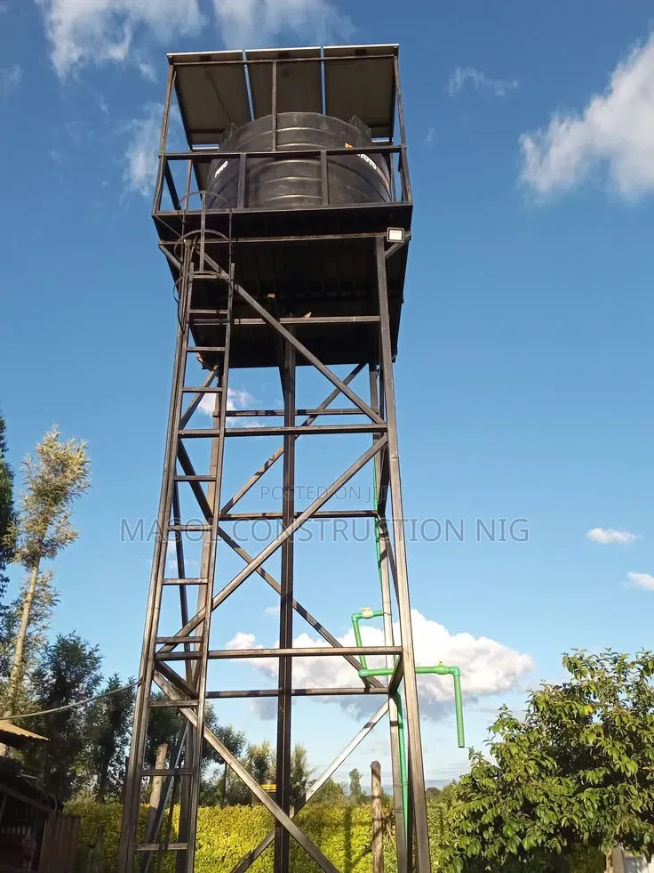 Elevated Tank Stand Construction