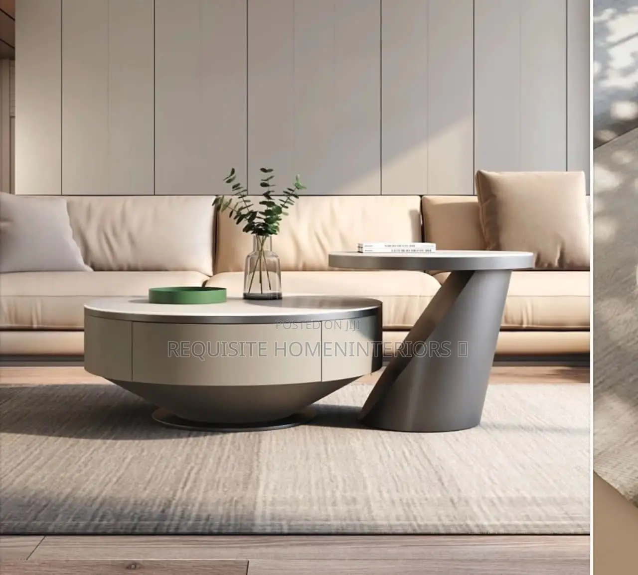 Modern Luxury Coffee Table Set