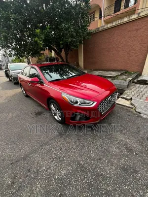 Hyundai Sonata 2018 Red
