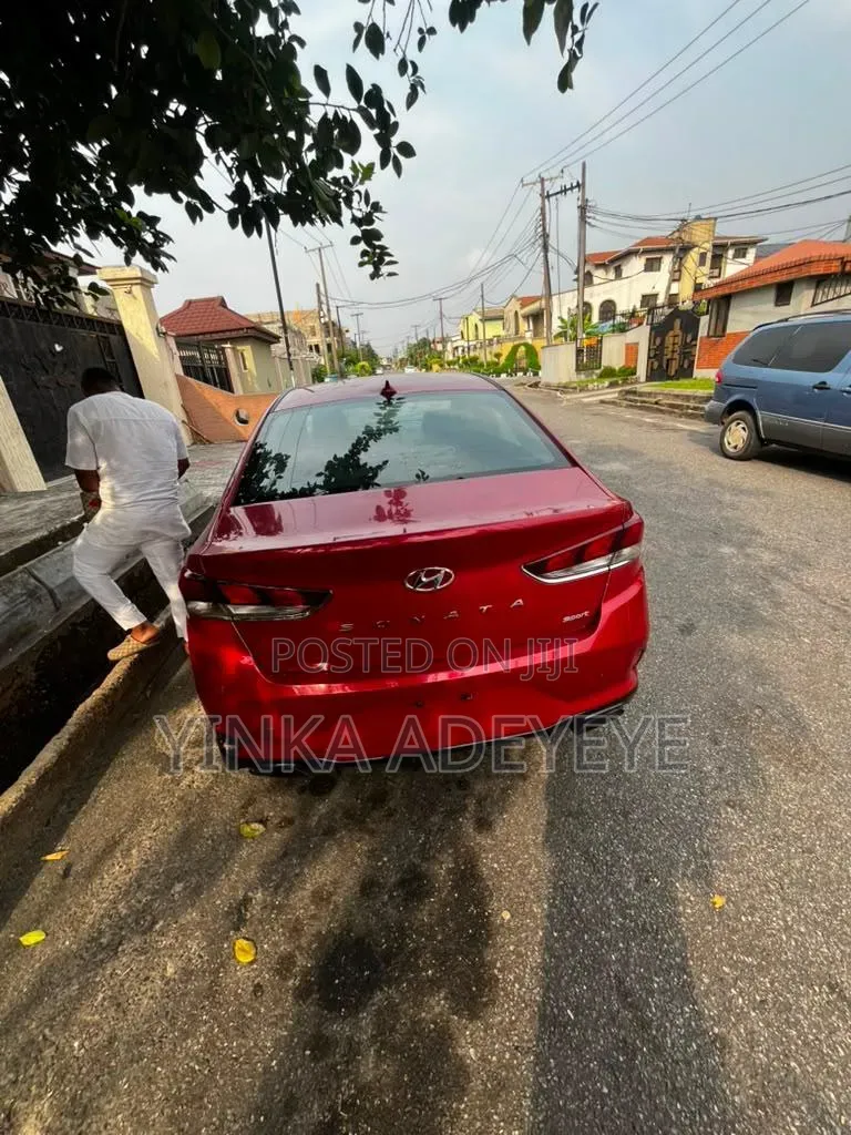 Hyundai Sonata 2018 Red