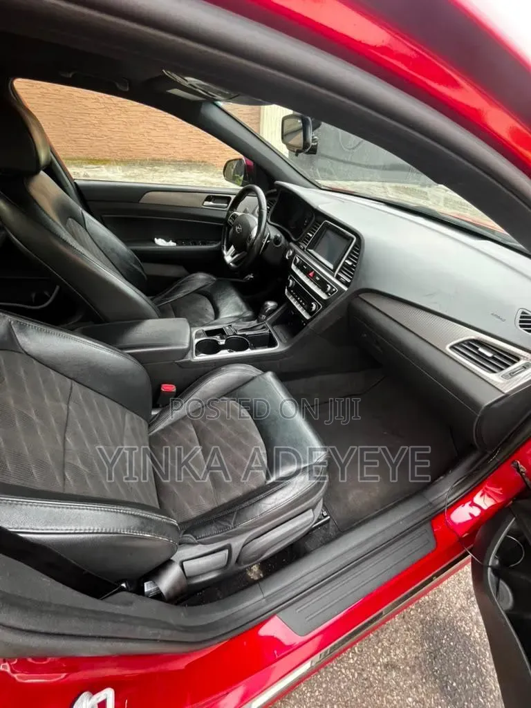 Hyundai Sonata 2018 Red