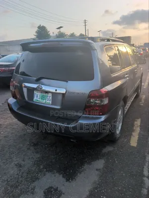 Toyota Highlander V6 2006 Blue