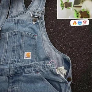 Men Denim Overall | Carhartt Style Dungarees | Sizes L–3XL
