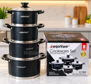 8pcs Quality Stainless Steel Cookware