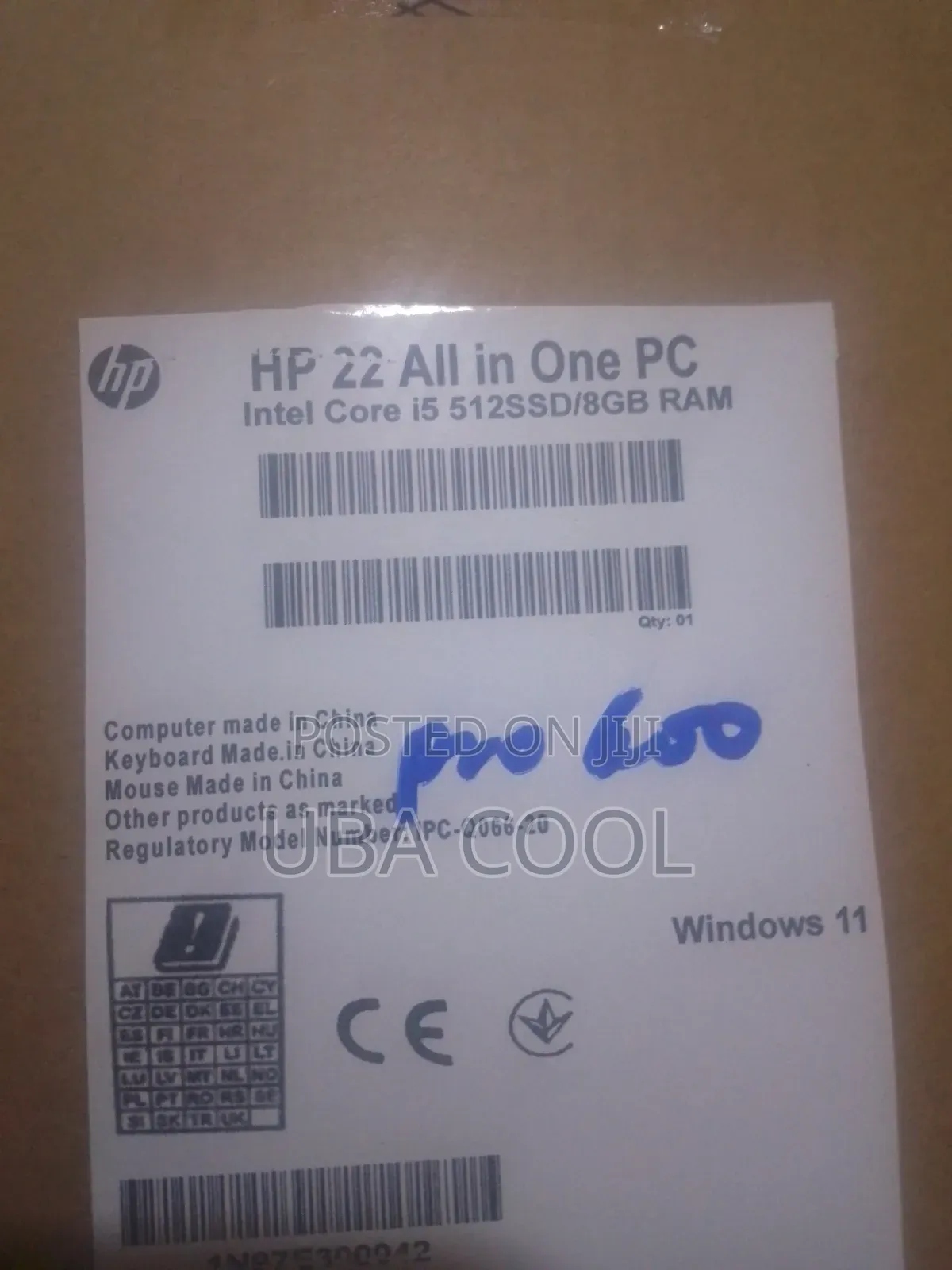 New Desktop Computer HP ProDesk 600 G1 8GB Intel Core i5 SSD 512GB