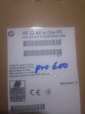New Desktop Computer HP ProDesk 600 G1 8GB Intel Core i5 SSD 512GB