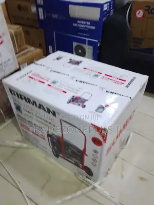 Petrol Generator With Wheels, Handle and Electric Start