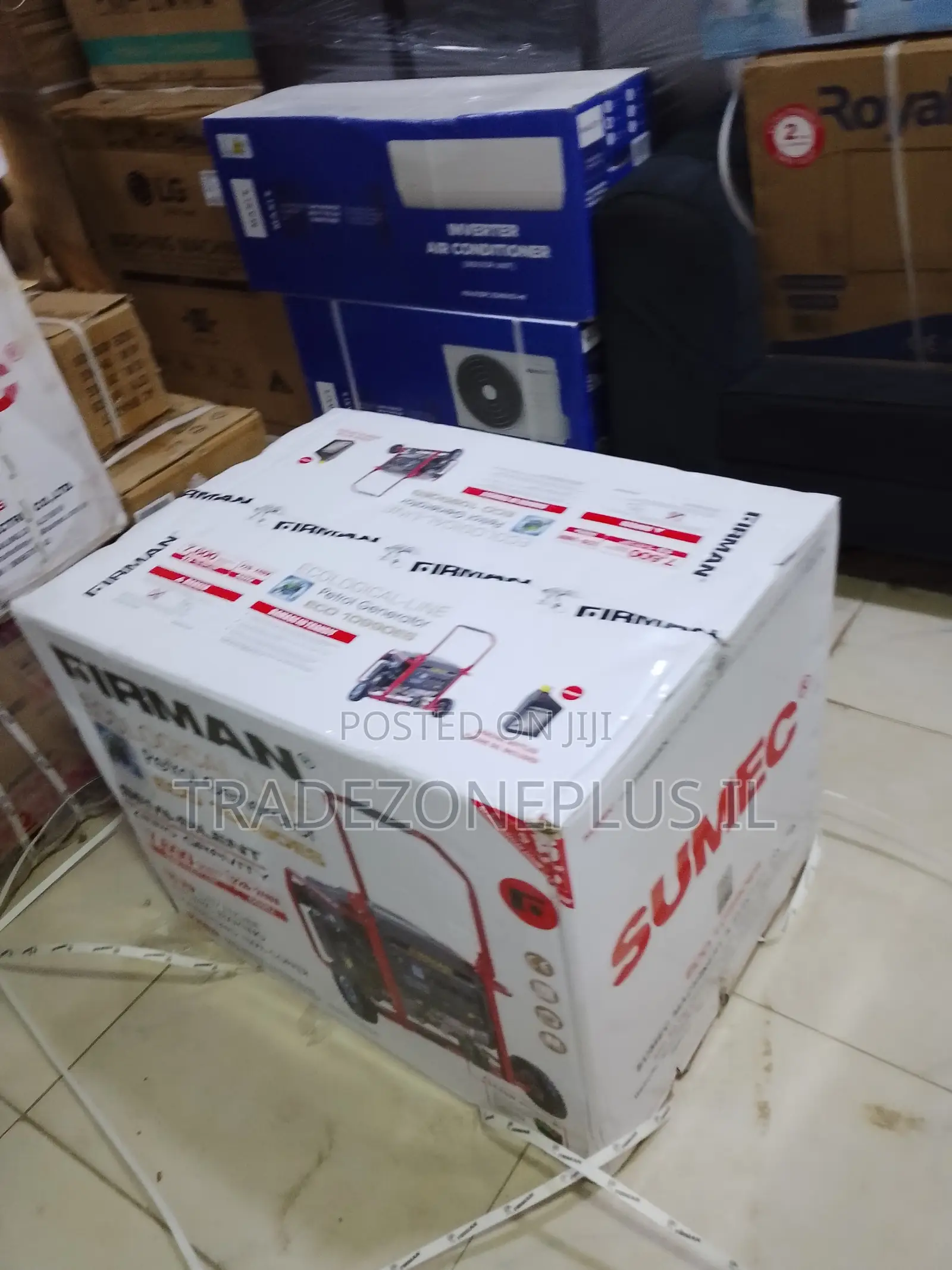High-Capacity Generator With 220–240V Output